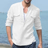 Long sleeve shirt men cotton