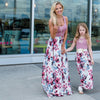 Printed maxi dress