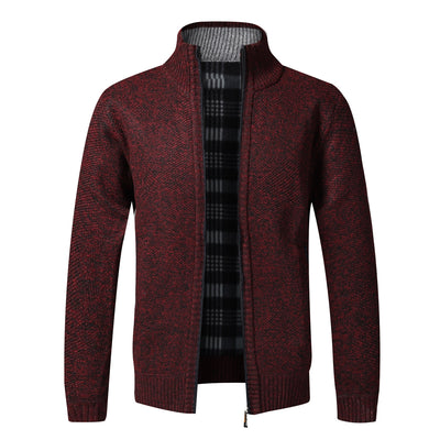 Sweatercoat Thick Cardigan Sweater Coat Men